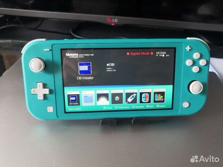 Nintendo switch lite прошит 160 гб