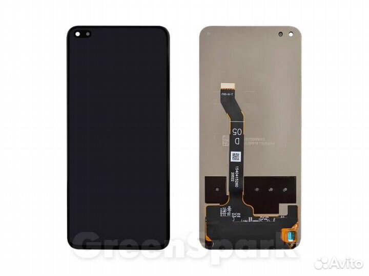 Дисплей для Huawei Honor 50 Lite +тач черный 100