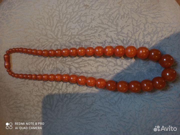 Янтарные бусы СССР
