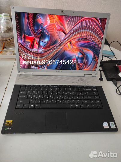 Ноутбук sony vaio 15