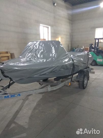 Пошив тентов транспортировочных на лодку, катер