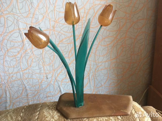 Цветы пластик СССР