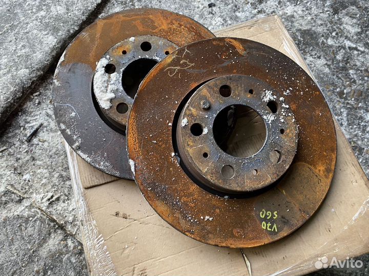 Диск тормозной передний к-кт Volvo S60 (P24) I рес