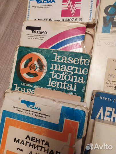 Магнитная лента катушки с записью 40шт