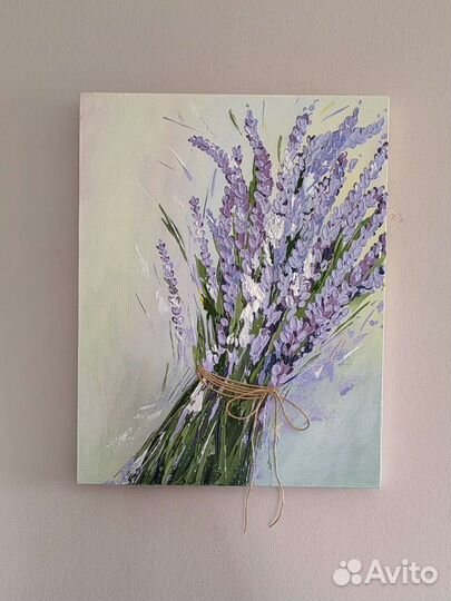 Лаванда картина