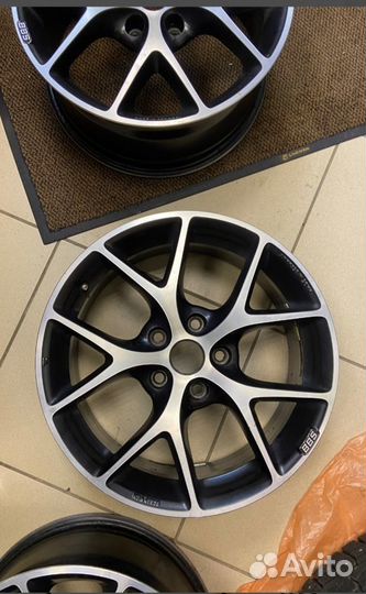 Диски BBS SR R17 5*114.3 с резиной