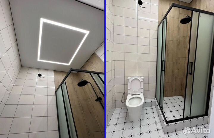 Ремонт ванной. Ремонт санузла за 200 тысяч