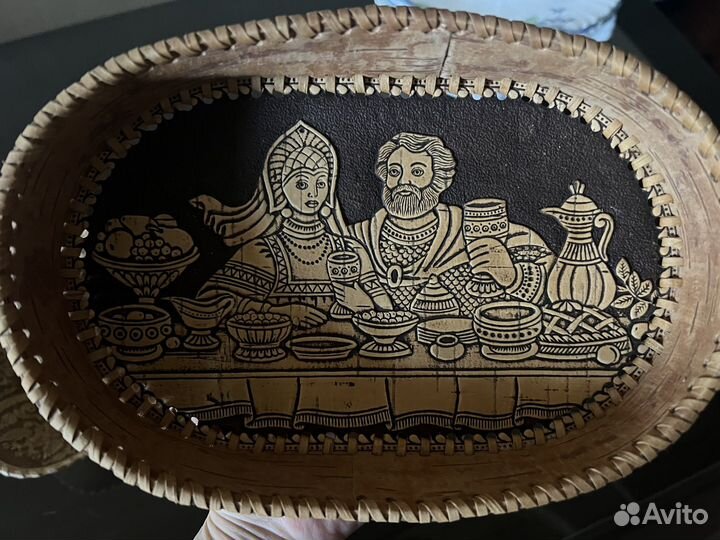 Корзинки из бересты декоративные Алтай