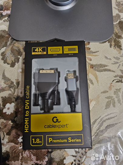 Профкабель переходник Cablexpert4К с DVI-D на hdmi
