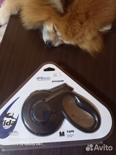 Рулетка поводок для собак Fida новая 5м/25кг