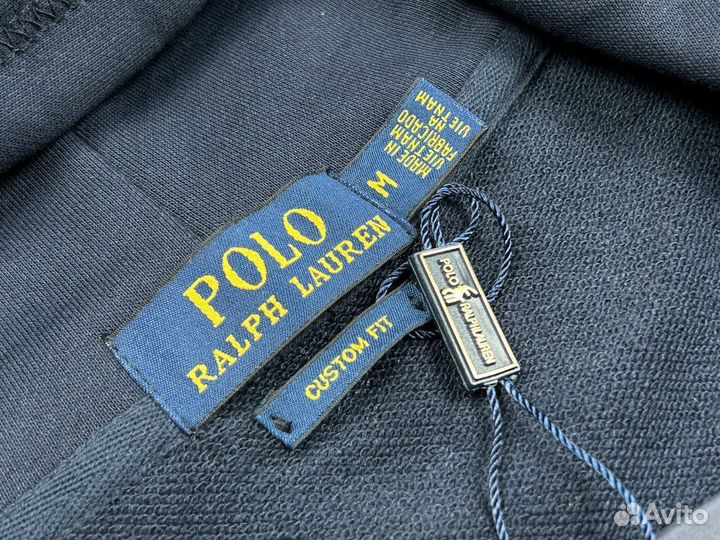 Зип худи polo ralph lauren синее