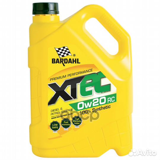 0W20 xtec RC C5, SN-plus RC, ilsac GF-5 5L (синт