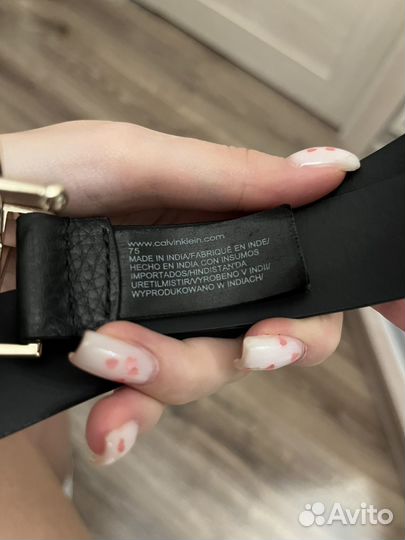 Ремень женский calvin klein