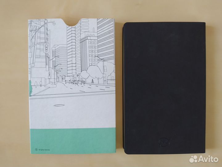 Бизнес-блокнот A5, черный в линейку