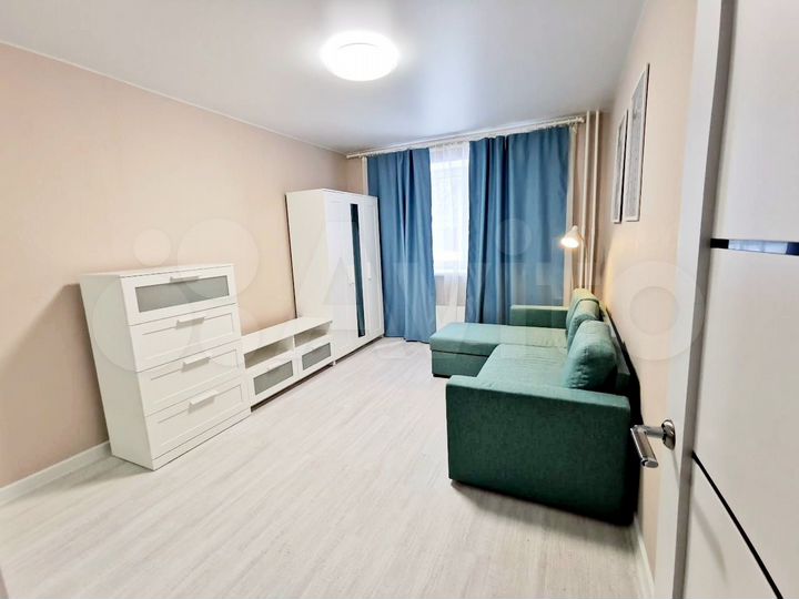 1-к. квартира, 37,7 м², 1/4 эт.