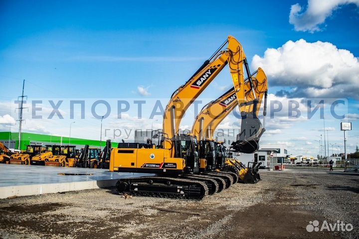 Гусеничный экскаватор Sany SY225NLC, 2023