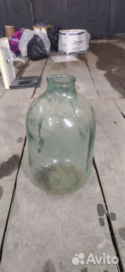 Стеклянные бутыли 5л