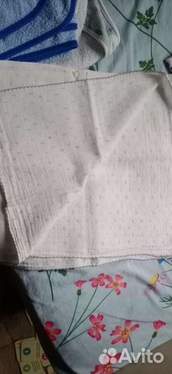 Пеленки детские бу + 2 полотенца