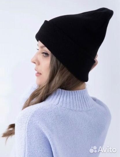 Шапка бини женская оверсайз