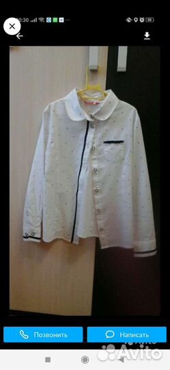 Блузка для девочек