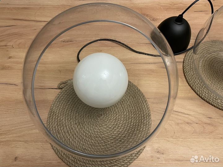 Подвесные стеклянные светильники IKEA