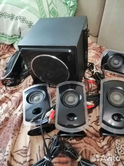 Колонки для компьютера с сабвуфером 5.1