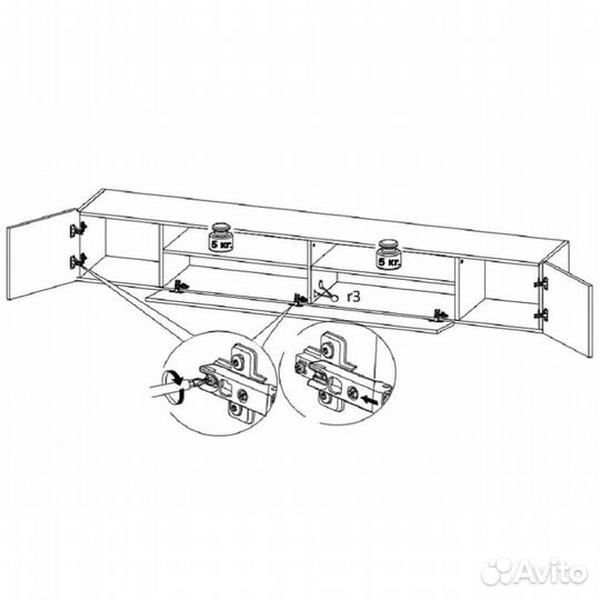 Тумба в гостинную