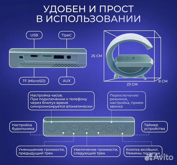 Ночной светильник RGB