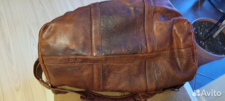 Dr. Koffer. Дорожная кожаная сумка