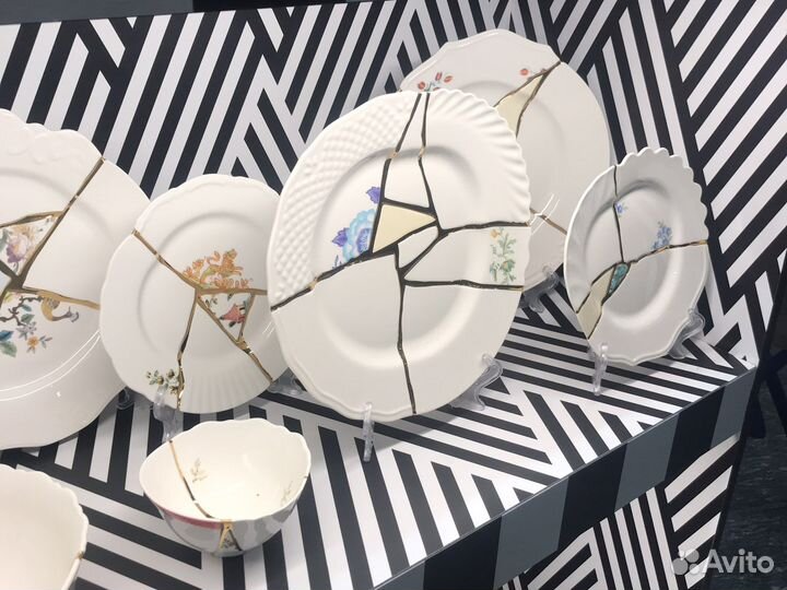 Набор столовой посуды kintsugi seletti