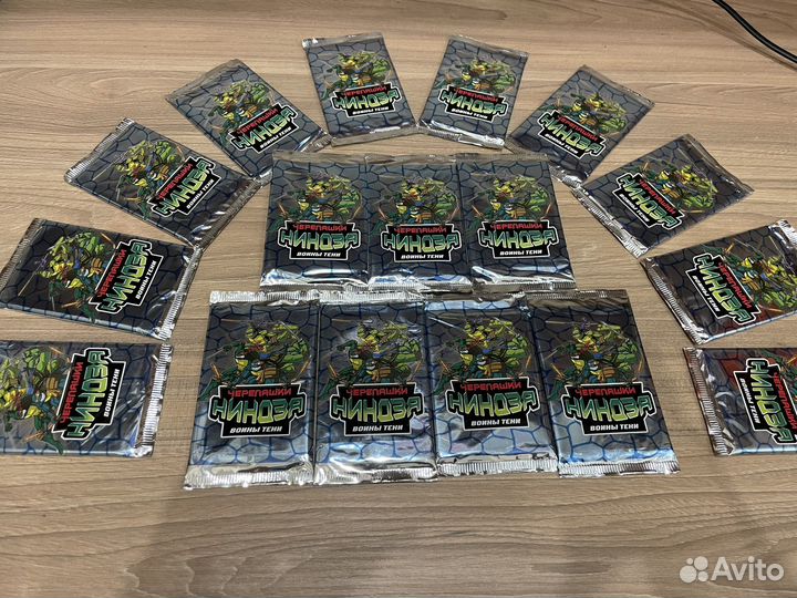 Карточки черепашки ниндзя бустеры