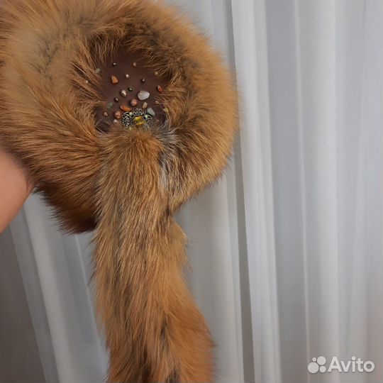 Шапка натуральный мех женская