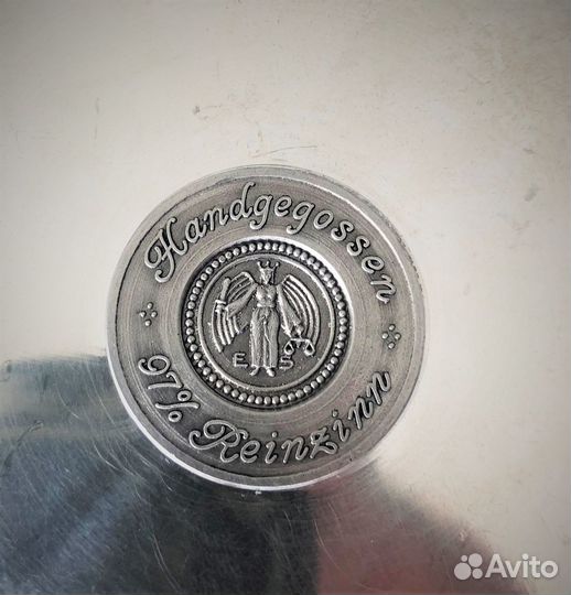 Немецкая настенная тарелка. 