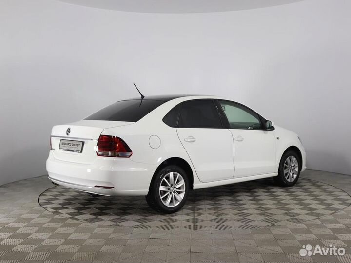 Volkswagen Polo 1.6 МТ, 2016, 166 845 км