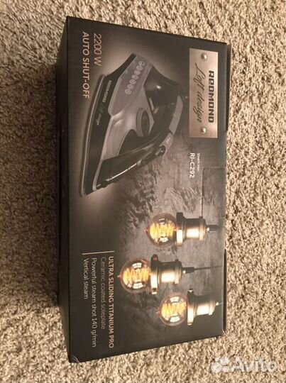 Продам новый утюг Redmond с гарантией