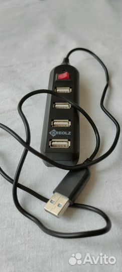 Картридер micro SD.USB-HUB