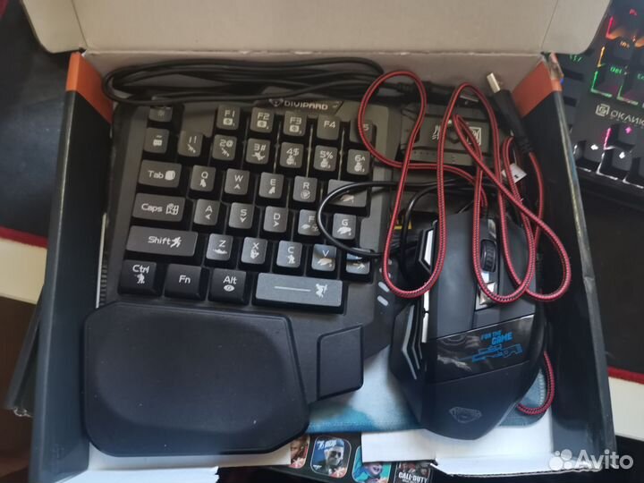 Игровая клавиатура и мышь для телефона
