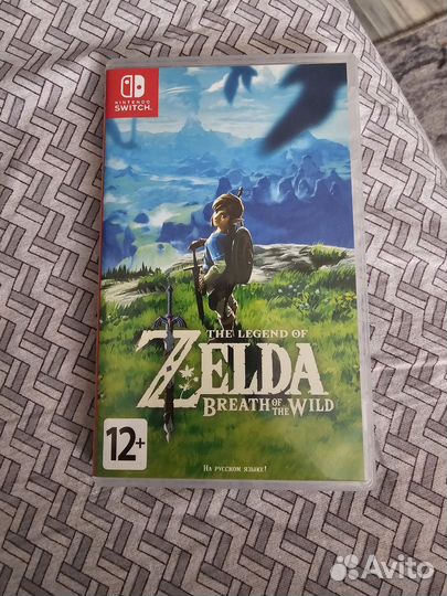 Zelda breath of the wild картридж