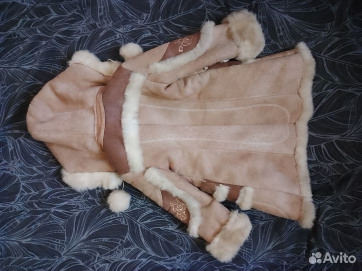 Дубленка на девочку