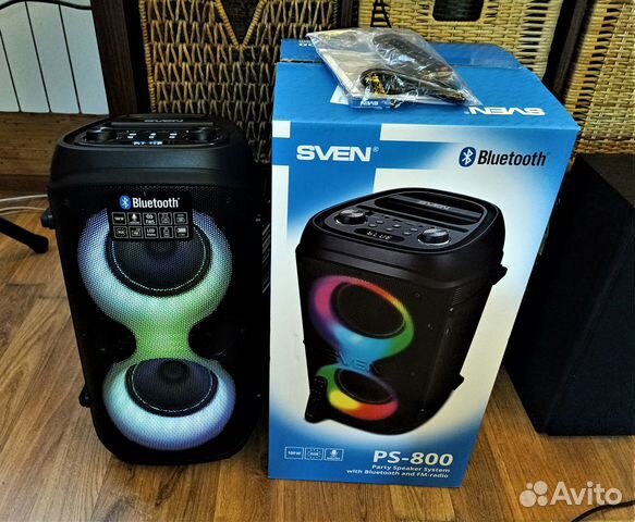 Портативная акустика Sven PS-800 100W