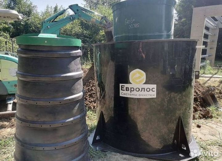 Установка канализации септик под ключ