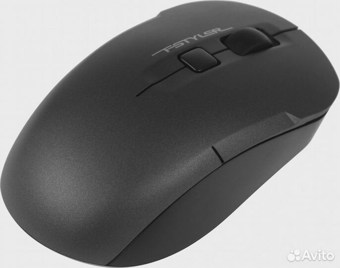 Числовой блок + мышь A4Tech Fstyler FG1600C Air клав:серый мышь:серый/черный USB беспроводная slim