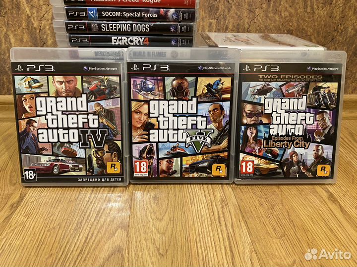 GTA, игры Rockstar (PS3/PS4)
