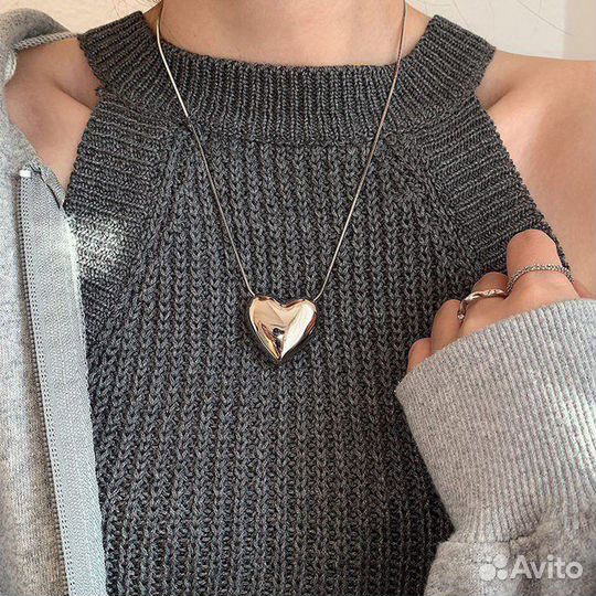 Колье с сердцем