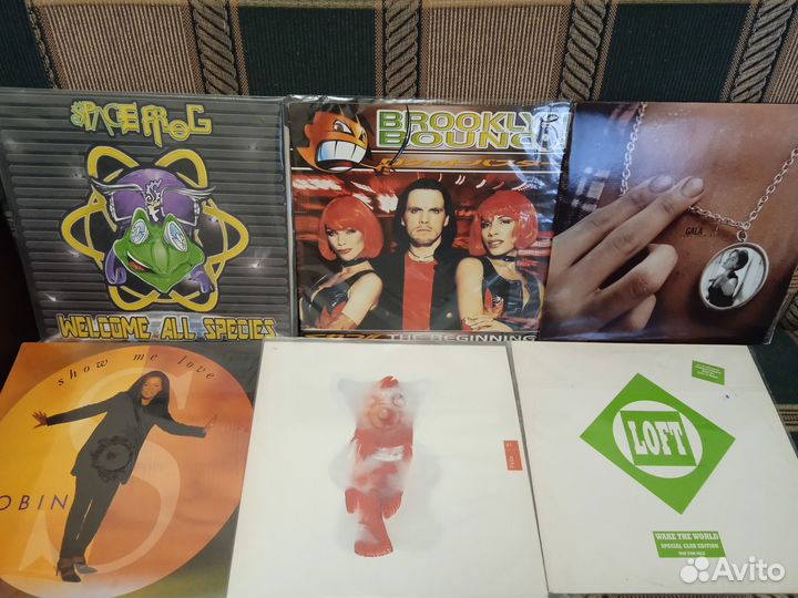 Коллекция винила 90е