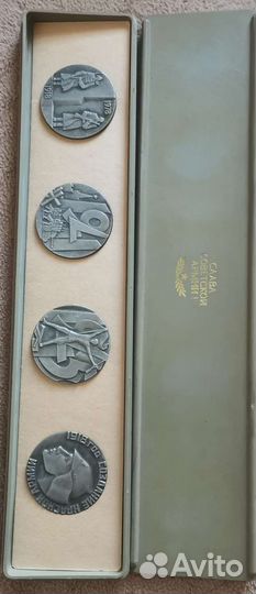 Памятные настольные медали. ммд, лмд