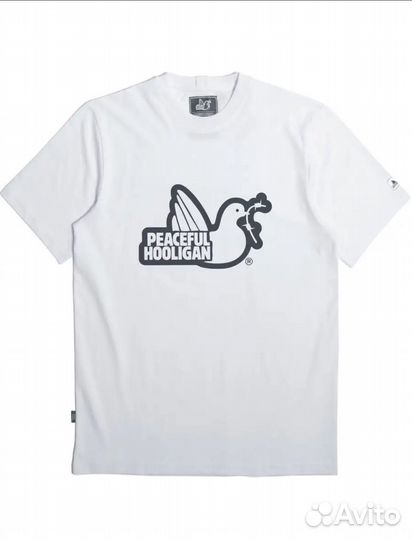 Футболка peaceful hooligan