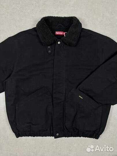 Джинсовые куртки Supreme шерпы в наличии 3 вида