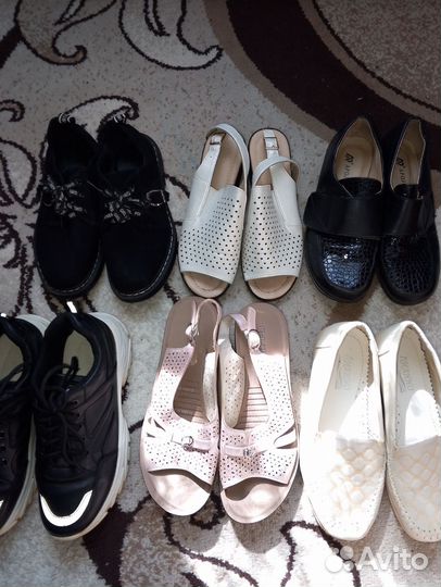 Обувь женская 38 размер пакетом