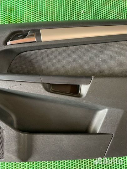 Обшивка карта двери передняя правая Opel Astra H